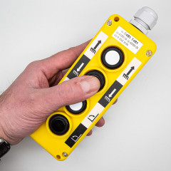 Пост кнопочный, ПКТ T481, 5А, 500В, IP65, 4 кнопки (4NO+4NO)