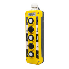 Пост кнопочный, ПКТ T581, 5А, 500В, IP65, 5 кнопок (5NO+5NO)