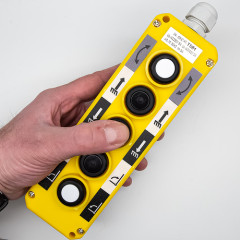 Пост кнопочный, ПКТ T581, 5А, 500В, IP65, 5 кнопок (5NO+5NO)