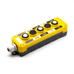 Пост кнопочный, ПКТ T581, 5А, 500В, IP65, 5 кнопок (5NO+5NO)