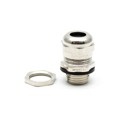 M1610BRL M16 х 1,5 кабельный ввод, латунь, с гайкой 5-10 мм, длина резьбы 10 мм Beisit