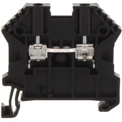 SRK 2.5/2A BK проходная клемма, 2 соединения, черная, винтовое соединение 17100.4 Conta-clip