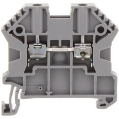 SRK 2.5/2A GR проходная клемма, 2 соединения, серая, винтовое соединение 17100.6 Conta-clip