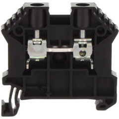 SRK 6/2A BK проходная клемма, 2 соединения, черная, винтовое соединение 17108.4 Conta-clip