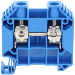 SRK 16/2A/IS BU проходная клемма, 2 соединения, синяя, винтовое соединение 17126.5 Conta-clip