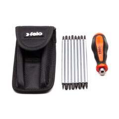 06080904 Набор рукоятка Smart и двухсторонние стержни SL/PZ/PH/Tx в чехле Felo