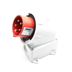 Вилка силовая настенная 5Р 16А 400В IP67 ZH1005 JESIRO
