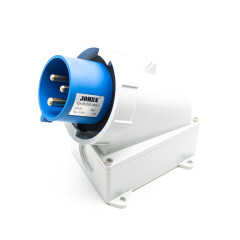 Вилка силовая настенная 3Р 32А 230В IP67 ZH1006 JESIRO 