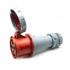 Розетка силовая кабельная 4Р 63A 400В IP67 ZH1117 JESIRO