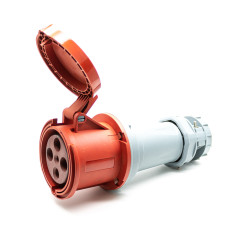 Розетка силовая кабельная 4Р 63A 400В IP44 ZH1241 JESIRO