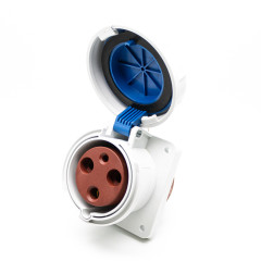 Розетка силовая встраиваемая 3Р 63А 230В IP67 ZH1264 JESIRO 