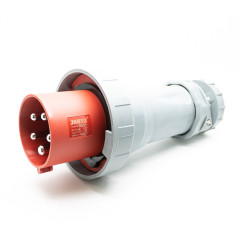 Вилка силовая кабельная 5Р 125A 400В IP67 ZH1447 JESIRO