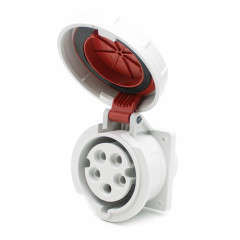 Розетка силовая встраиваемая 5Р 32А 400В ТА IP 67 ZH240 JESIRO