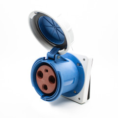 Розетка силовая встраиваемая 3Р 125А 230В IP67 ZH3380 JESIRO 