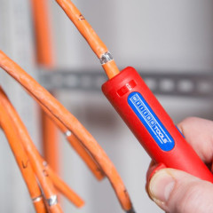 Weicon №10 инструмент для снятия внешней оболочки кабеля Cat5, Cat6, Cat7, тип "витая пара" 4,5 - 10 мм